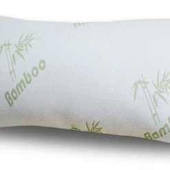 Bamboo Gelschaum Nackenstützkissen Kopfkissen Bauchschläfer / Rückenschläfer