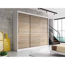 Schrank Kleiderschrank Mehrzweckschrank Garderobenschrank Malba 250