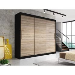 Schrank Kleiderschrank Mehrzweckschrank Garderobenschrank Malba 250 -Möbelhaus 491296234