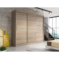 Schrank Kleiderschrank Mehrzweckschrank Garderobenschrank Malba 250 -Möbelhaus 491296241