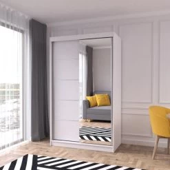 Mehrzweckschrank Schrank Kleiderschrank Garderobenschrank Leomi 05 120