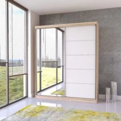 Schwebetürenschrank Schrank Kleiderschrank Mehrzweckschrank Mella 03 180 20 Schwebetürenschrank Schrank Kleiderschrank Mehrzweckschrank Mella 03 180 -Möbelhaus 491513308