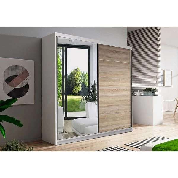 Schrank Kleiderschrank Mehrzweckschrank Garderobenschrank Mono 05 160 8 Schrank Kleiderschrank Mehrzweckschrank Garderobenschrank Mono 05 160 – Bild 6