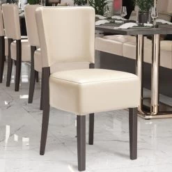 2er-Set LUCA | Bistrostuhl | Creme | Gastrostühle, Bistrostühle Gepolstert