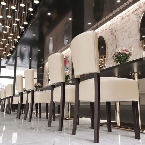 2er-Set LUCA | Bistrostuhl | Creme | Gastrostühle, Bistrostühle Gepolstert 5 2er-Set LUCA | Bistrostuhl | Creme | Gastrostühle, Bistrostühle Gepolstert – Bild 3