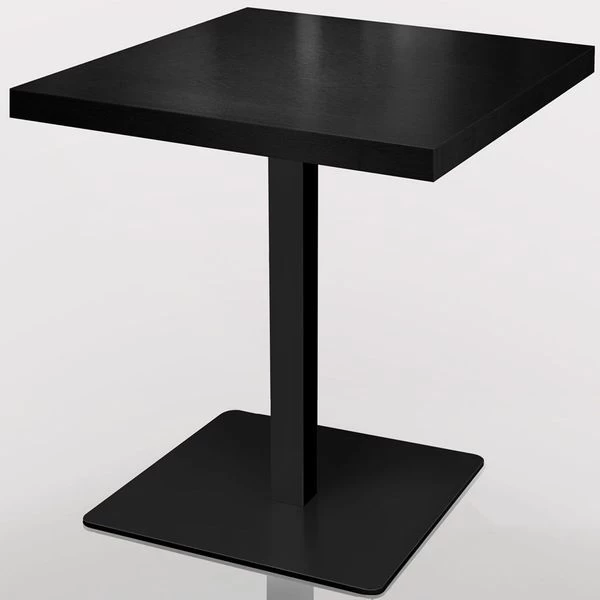 MADRID | Bistrotisch | 70x70cm | Schwarz | Gastrotisch, Restauranttisch, Kneipentisc 3 MADRID | Bistrotisch | 70x70cm | Schwarz | Gastrotisch, Restauranttisch, Kneipentisc