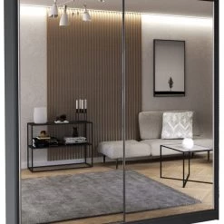 Kleiderschrank Schiebetürenschrank Schrank Garderobe Mit Spiegel 180 Cm Multi 20 14 Kleiderschrank Schiebetürenschrank Schrank Garderobe Mit Spiegel 180 Cm Multi 20 -Möbelhaus 493059811