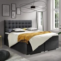 Boxspringbett MAGIC Bett 120/140/160/180x200 Doppelbett Hotelbett Ehebett