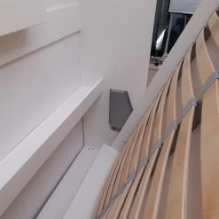 Schrankbett Wandbett Klappbett Vertikal MD 160x200 + 2 Schränke Weiß / Eiche Lancelot -Möbelhaus 496444800