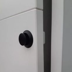 Schrankbett Wandbett Klappbett Vertikal MD 160x200 + 2 Schränke Weiß / Eiche Lancelot -Möbelhaus 496444804