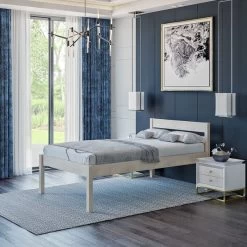 Seniorenbett Triin Anu 55 Cm Hoch Hohes Kopfteil Holzbett Stabiles Bett Für Senioren -Möbelhaus 497861377