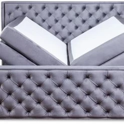 Boxspringbett BELLA 140/160/180/200x200 Mit 2 Bettkasten Matratze + Topper -Möbelhaus 498021711