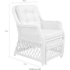 Home Affaire Rattanstuhl, Handarbeit, Maße (B/T/H): (67/75/91) 11 Home Affaire Rattanstuhl, Handarbeit, Maße (B/T/H): (67/75/91) -Möbelhaus 4e44e95fb4baa7db5d4c06e2b3b3ce13