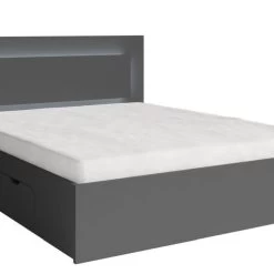 Komplett Schlafzimmer Set Finyo Mit LED Bett, Schrank Mit Spiegel, 2 X Nako 17 Komplett Schlafzimmer Set Finyo Mit LED Bett, Schrank Mit Spiegel, 2 X Nako -Möbelhaus 500731743