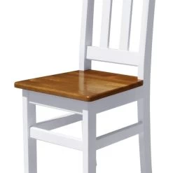 Stuhl Massiv Kiefer Holz -NEU Weiss Restaurantstuhl Hotelstuhl Verschiedene Farben -Möbelhaus 500960243