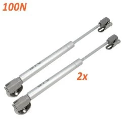 2X GTV Gasdruckfeder Gasfeder Dämpfer Klappenbeschlag Kompressionsfeder 60-150N -Möbelhaus 501033601