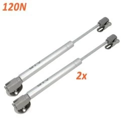 2X GTV Gasdruckfeder Gasfeder Dämpfer Klappenbeschlag Kompressionsfeder 60-150N -Möbelhaus 501033602