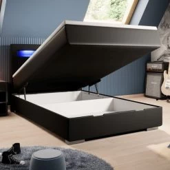 Boxspringbett Mila Mit Bettkasten LED USB Und Farbauwahl 120 X 200 Cm NEU! -Möbelhaus 501128382