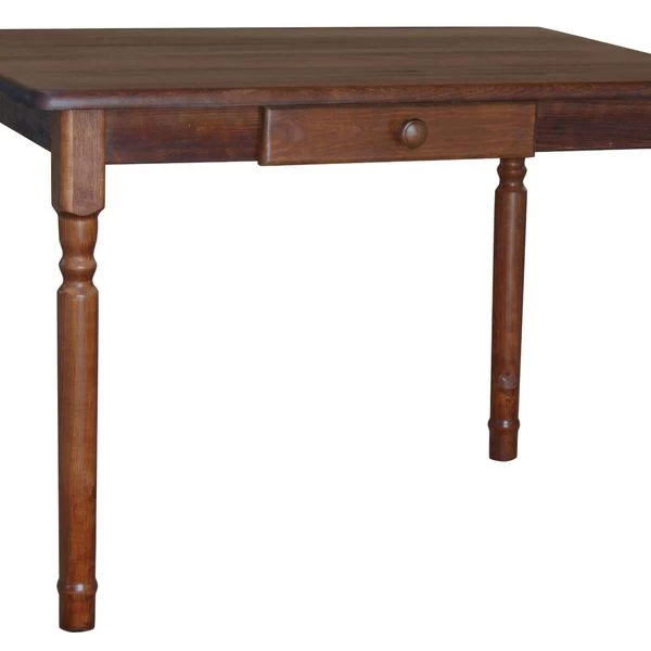 Küchentisch Esstisch Speisetisch Tisch Kiefer Nuss Farbe Mit Schublade 3 Küchentisch Esstisch Speisetisch Tisch Kiefer Nuss Farbe Mit Schublade