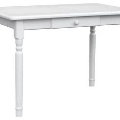 Esstisch Küchentisch Speisetisch Tisch Kiefer Weiss Farbe Tische NEU Mit Schublade