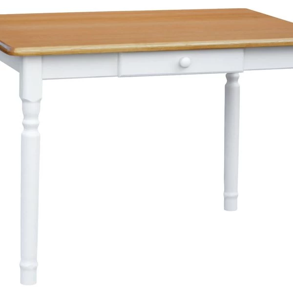 Küchentisch Esstisch Speisetisch Tisch Weiss Farbe Alder Mit Schublade 3 Küchentisch Esstisch Speisetisch Tisch Weiss Farbe Alder Mit Schublade