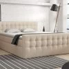 Boxspringbett Schlafzimmerbett Pumikas Mit Bonell-Matratze Und Topper 2 Boxspringbett Schlafzimmerbett Pumikas Mit Bonell-Matratze Und Topper -Möbelhaus 505175790