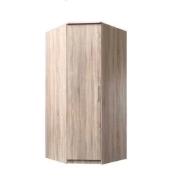 Drehtürenschrank Eckkleiderschrank Schrank Garderobe Szantal