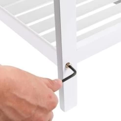 Songmics Schuhregal Aus Bambus, Schuhablage Mit 2 Ebenen, Schuh-Organizer, Regal Für Schuhe, Pflanzen, Bücher, Wohnzimmer, Flur, Schlafzimmer, Badezimmer, 70 X 26 X 33 Cm, Weiß LBS02WT 10 Songmics Schuhregal Aus Bambus, Schuhablage Mit 2 Ebenen, Schuh-Organizer, Regal Für Schuhe, Pflanzen, Bücher, Wohnzimmer, Flur, Schlafzimmer, Badezimmer, 70 X 26 X 33 Cm, Weiß LBS02WT -Möbelhaus 50882707 4