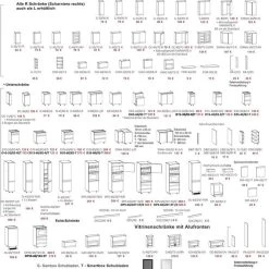 Küche, Schränke, Küchenzeile Erweiterbar Eiche Arlington Griffleisten Neu 8 Küche, Schränke, Küchenzeile Erweiterbar Eiche Arlington Griffleisten Neu -Möbelhaus 510373702