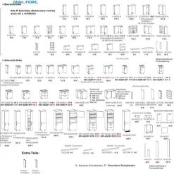 Klassische Küche, Schränke, Küchenzeile Erweiterbar Canadian Weiss Neu&Schnell -Möbelhaus 510449180