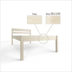 Seniorenbett Triin Anu 55 Cm Hoch Hohes Kopfteil Holzbett Stabiles Bett Für Senioren -Möbelhaus 511549871