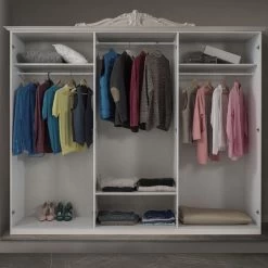 Schlafzimmer Set Nora In Weiß / Beige Barock Design 16 Schlafzimmer Set Nora In Weiß / Beige Barock Design -Möbelhaus 514440600