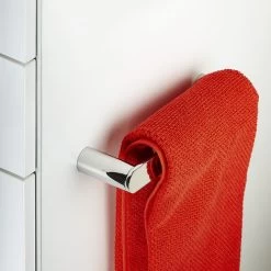 Handtuchhalter BOSTON Rund Länge 600 Mm X Höhe 30 Mm X Tiefe 70 Mm Edelstahl Poliert Schrankhandtuchhalter Tuchhalter Wandmontage Handtuchreling Von SOTECH -Möbelhaus 51445882 3