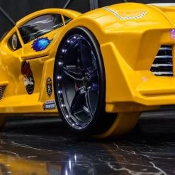 Autobett Moon Aero Mit Polsterung Und LED In Verschiedenen Farben -Möbelhaus 517060731