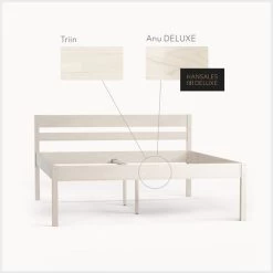 Seniorenbett Triin Anu 55 Cm Hoch Hohes Kopfteil Holzbett Stabiles Bett Für Senioren -Möbelhaus 523395926