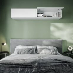 Platan Room Hängeschrank Wandschrank Küchenschrank 100x35x35cm Griffloses Design -Möbelhaus 526359877