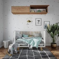 Platan Room Hängeschrank Wandschrank Küchenschrank 100x35x35cm Griffloses Design -Möbelhaus 526360364