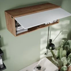 Platan Room Hängeschrank Wandschrank Küchenschrank 100x35x35cm Griffloses Design -Möbelhaus 526360758