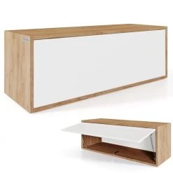 Platan Room Hängeschrank Wandschrank Küchenschrank 100x35x35cm Griffloses Design -Möbelhaus 526360865