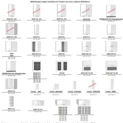 Kate - Moderne Küchenzeile Einbauküche Mit Geriffelten Fronten, 210 Cm, 5-teilig -Möbelhaus 531852626