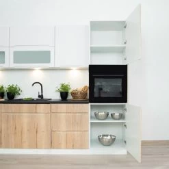 Grifflose Eckküche Küchenzeile In L-Form ZOYA 290x170 Cm, 9-tlg, Mit 7 Schubladen -Möbelhaus 532315313