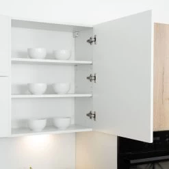 Grifflose Eckküche Küchenzeile In L-Form ZOYA 290x170 Cm, 9-tlg, Mit 7 Schubladen -Möbelhaus 532315369