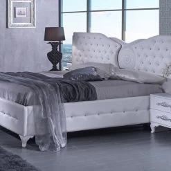 Schlafzimmer Set Antalia Weiß / Silber 8 Schlafzimmer Set Antalia Weiß / Silber -Möbelhaus 532938670