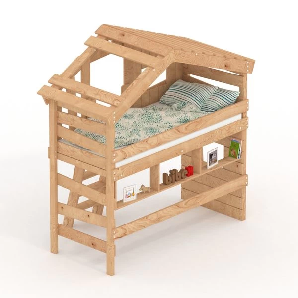 ALPIN CHALET" Jugend- Und Kinderbett, Doppelbett, Etagenbett, Spielhaus 7 ALPIN CHALET" Jugend- Und Kinderbett, Doppelbett, Etagenbett, Spielhaus – Bild 5