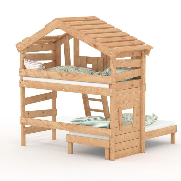 ALPIN CHALET" Jugend- Und Kinderbett, Doppelbett, Etagenbett, Spielhaus 8 ALPIN CHALET" Jugend- Und Kinderbett, Doppelbett, Etagenbett, Spielhaus – Bild 6