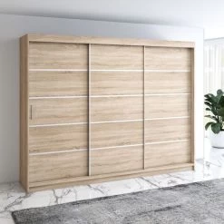 Kleiderschrank Schrank 200cm Elex Schubladen Elegante Schlafzimmer -Möbelhaus 536195477