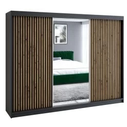 Kleiderschrank Schrank Mit Spiegel NIRO Elegante Schlafzimmer -Möbelhaus 536978775