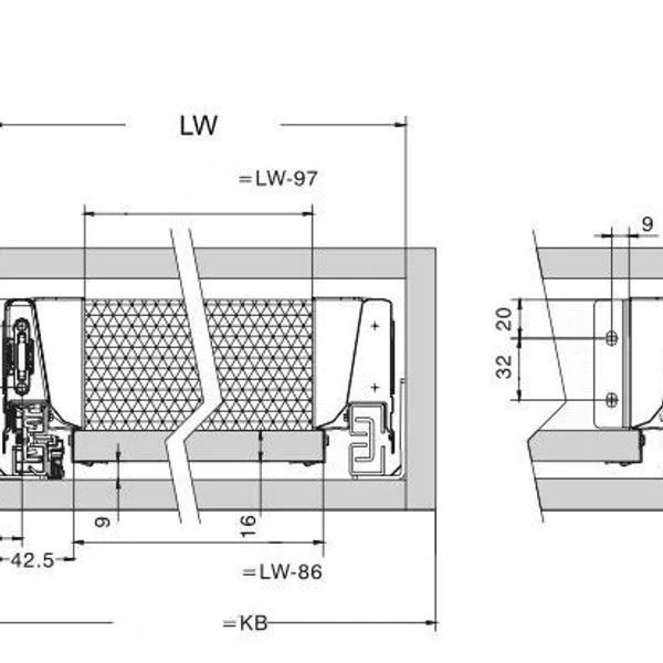 Fertiginnenschubkasten Innenauszug Innenschubkasten Komplettschubkasten 40kg 16 Fertiginnenschubkasten Innenauszug Innenschubkasten Komplettschubkasten 40kg – Bild 14
