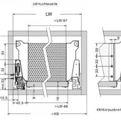 Fertiginnenschubkasten Innenauszug Innenschubkasten Komplettschubkasten 40kg 38 Fertiginnenschubkasten Innenauszug Innenschubkasten Komplettschubkasten 40kg -Möbelhaus 542936721