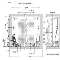 Fertiginnenschubkasten Innenauszug Innenschubkasten Komplettschubkasten 40kg 41 Fertiginnenschubkasten Innenauszug Innenschubkasten Komplettschubkasten 40kg -Möbelhaus 542936724